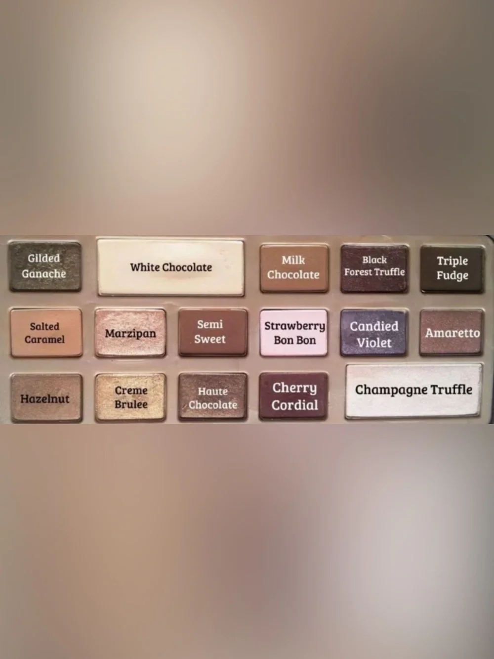 NIB Too Faced Chocolate Bar Original Eyeshadow Palette